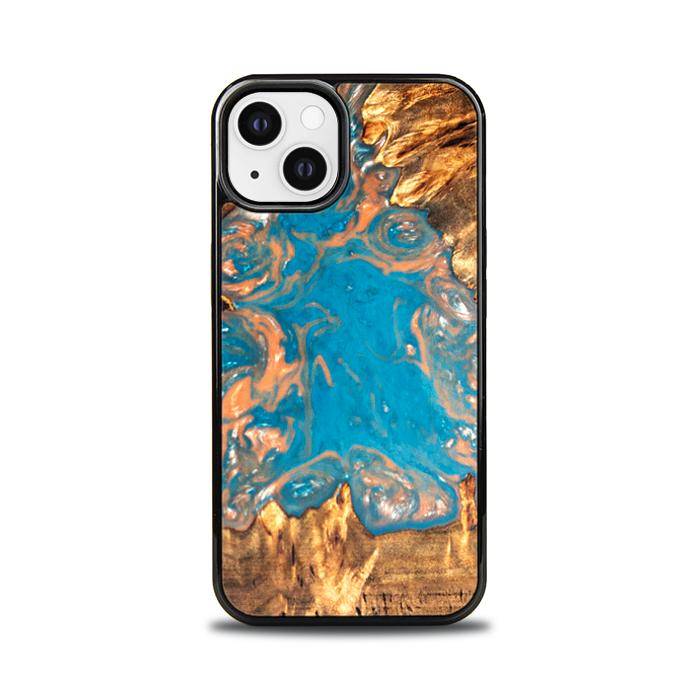 iPhone 13 etui na telefon z żywicy i drewna - SYNERGY#B22