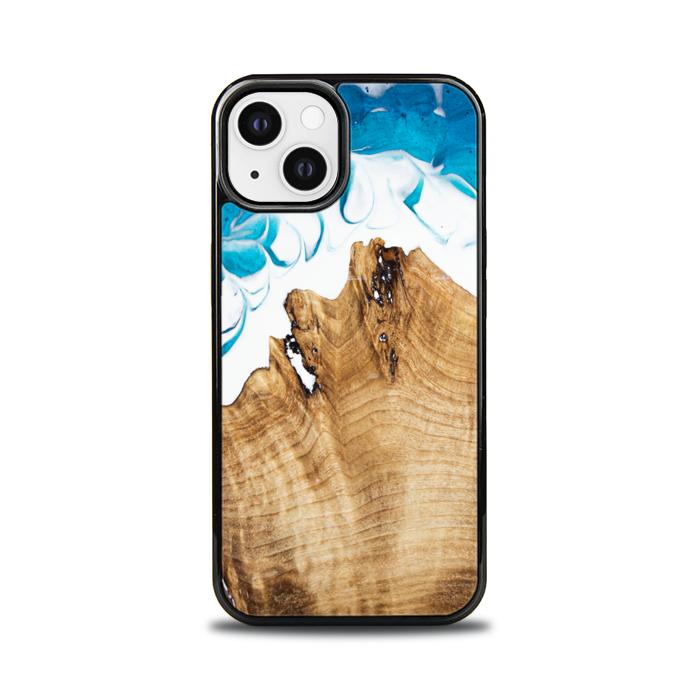 iPhone 13 etui na telefon z żywicy i drewna - SYNERGY#C41