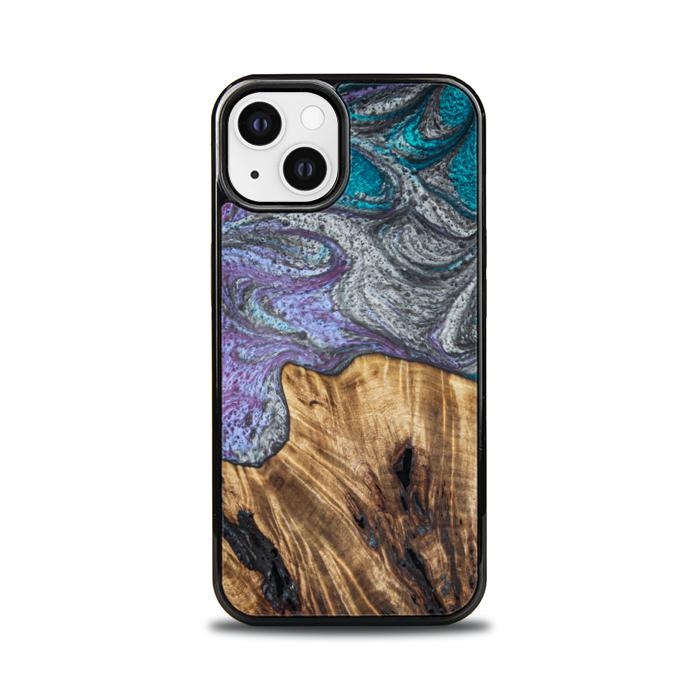 iPhone 13 etui na telefon z żywicy i drewna - SYNERGY#C47