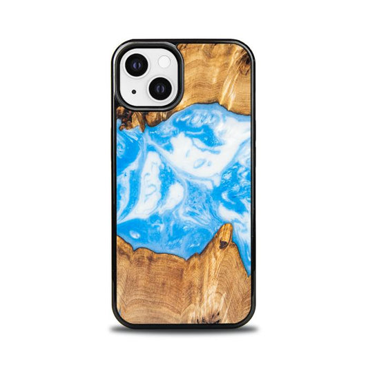 iPhone 13 Resin & Wood Phone Case - Synergy#A34