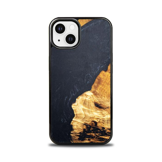 iPhone 13 Resin & Wood Phone Case - Synergy#B18