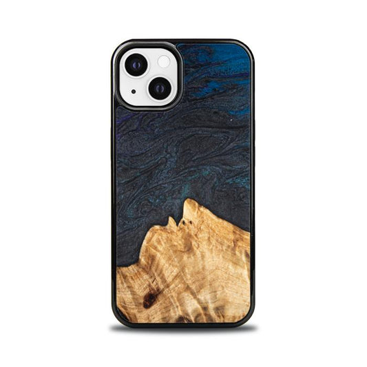 iPhone 13 Resin & Wood Phone Case - Synergy#C5