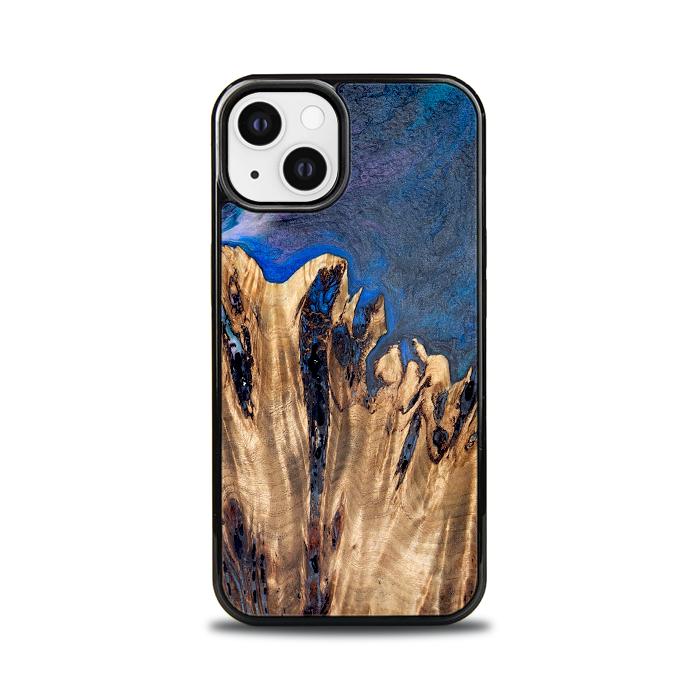 iPhone 13 etui na telefon z żywicy i drewna - Synergy#D120