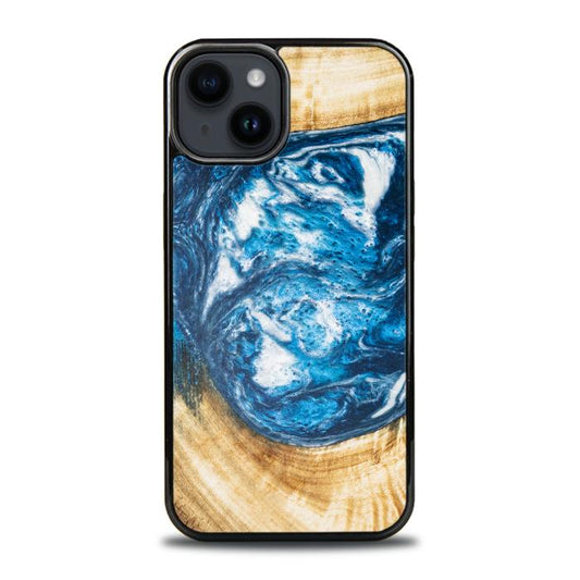 iPhone 14 Plus Handyhülle aus Kunstharz und Holz - SYNERGY#350