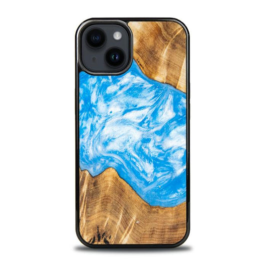 iPhone 14 Plus Resin & Wood Phone Case - SYNERGY#A28