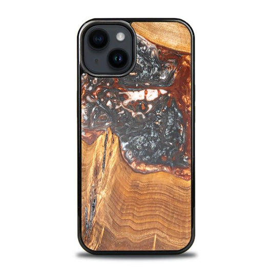 iPhone 14 Plus Handyhülle aus Kunstharz und Holz - SYNERGY#B37