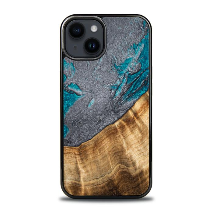 iPhone 14 Plus Etui na telefon z żywicy i drewna - Synergy#C45