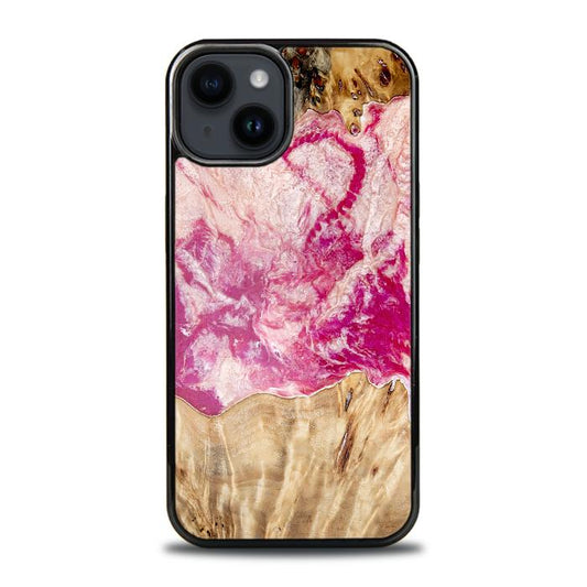 iPhone 14 Plus Resin & Wood Phone Case - Synergy#D123