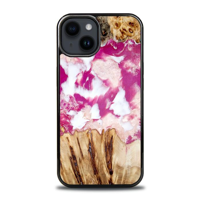 iPhone 14 Plus Resin & Wood Phone Case - Synergy#D124