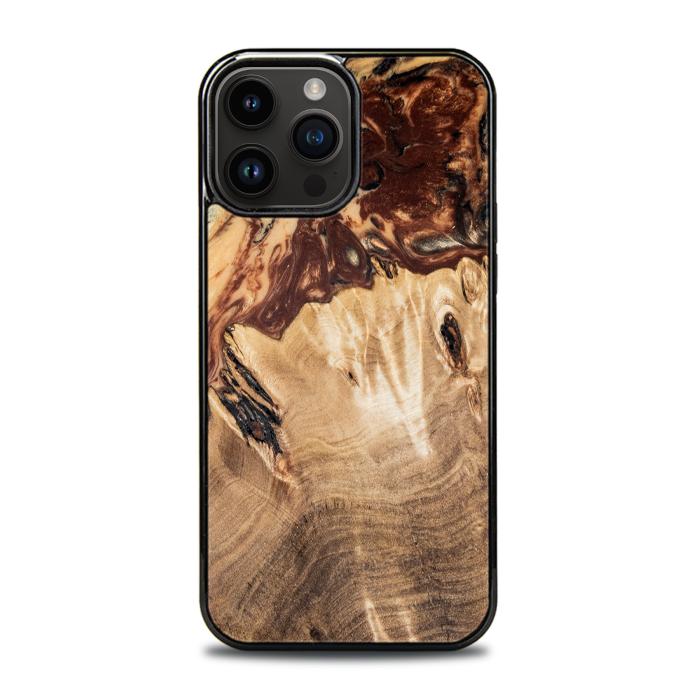 iPhone 14 Pro Max Handyhülle aus Harz und Holz - SYNERGY#A100