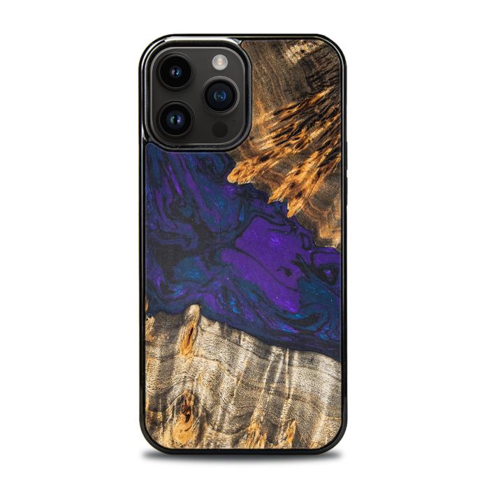 iPhone 14 Pro Max Handyhülle aus Harz und Holz - SYNERGY#A3