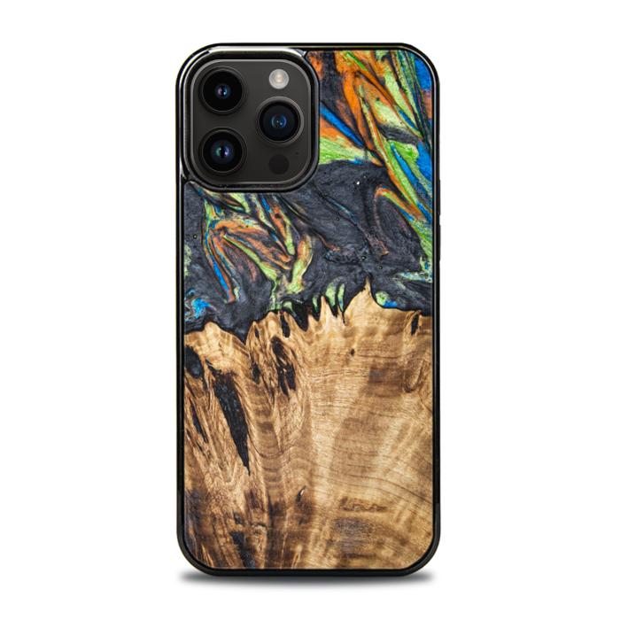 iPhone 14 Pro Max Etui na telefon z żywicy i drewna - SYNERGY#C22