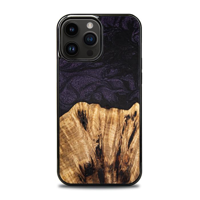 iPhone 14 Pro Max Etui na telefon z żywicy i drewna - SYNERGY#C31