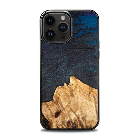 iPhone 14 Pro Max Etui na telefon z żywicy i drewna - Synergy#C5