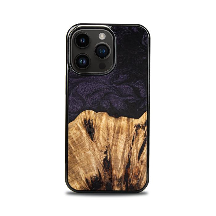 iPhone 14 Pro Etui na telefon z żywicy i drewna - SYNERGY#C31