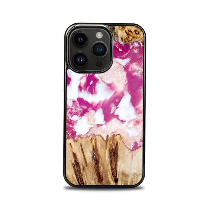 iPhone 14 Pro Resin & Wood Phone Case - Synergy#D124