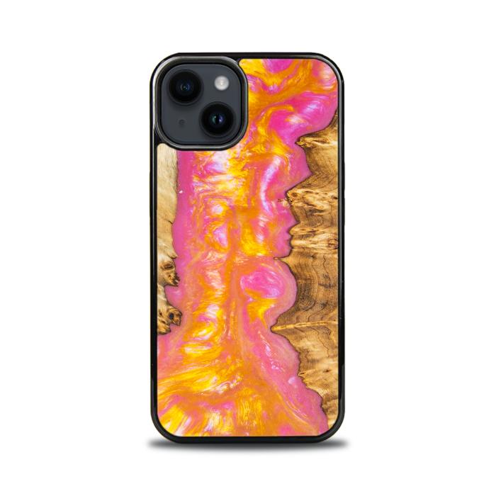 iPhone 14 etui na telefon z żywicy i drewna - SYNERGY#A20