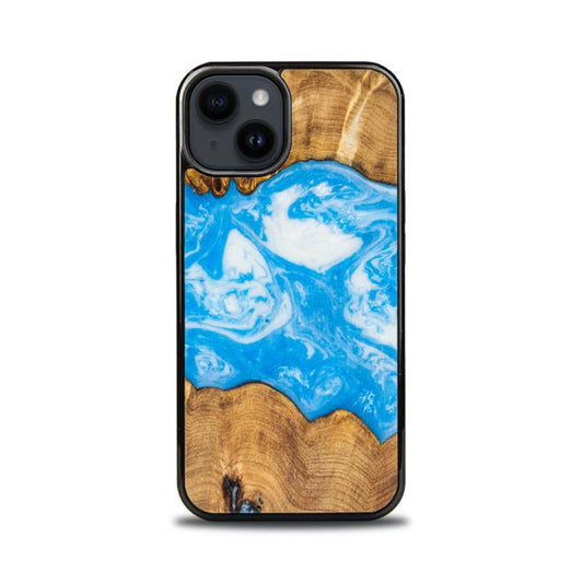 iPhone 14 etui na telefon z żywicy i drewna - SYNERGY# A32