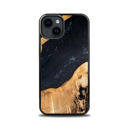 iPhone 14 etui na telefon z żywicy i drewna - SYNERGY#A52