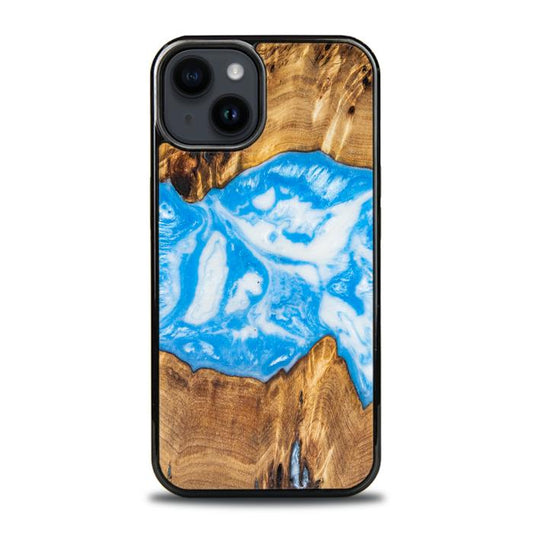 iPhone 15 Plus Etui na telefon z żywicy i drewna - SYNERGY#A29