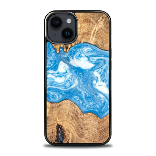 iPhone 15 Plus Handyhülle aus Harz und Holz - SYNERGY#B03
