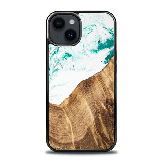 iPhone 15 Plus Handyhülle aus Harz und Holz - SYNERGY#C14