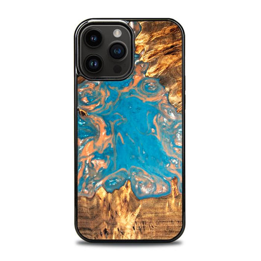 iPhone 15 Pro Max Handyhülle aus Harz und Holz - SYNERGY#B22