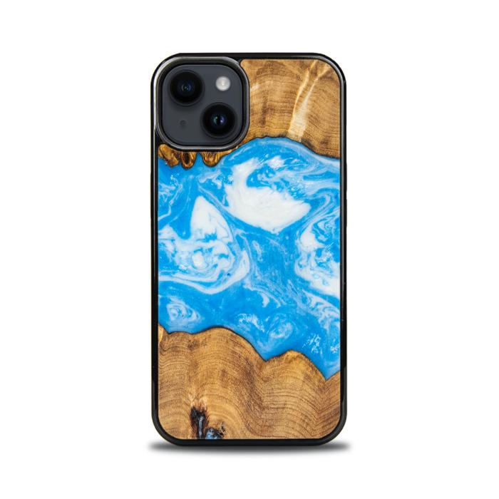 iPhone 15 etui na telefon z żywicy i drewna - SYNERGY# A32