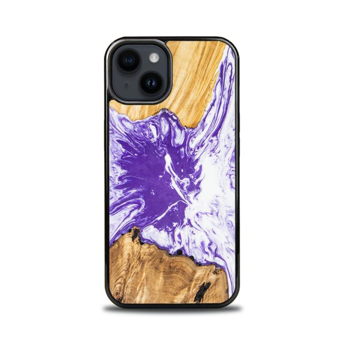 iPhone 15 Handyhülle aus Harz und Holz - SYNERGY#A79