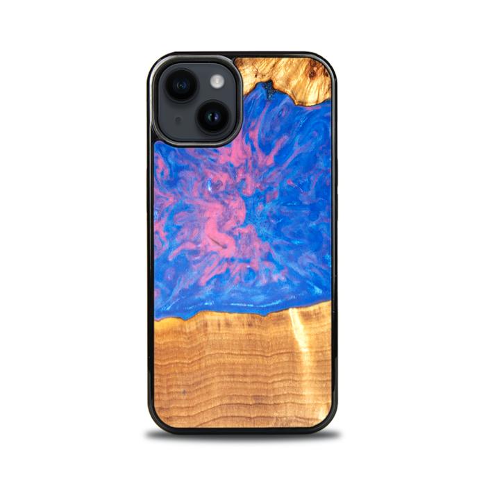 iPhone 15 etui na telefon z żywicy i drewna - SYNERGY#B29