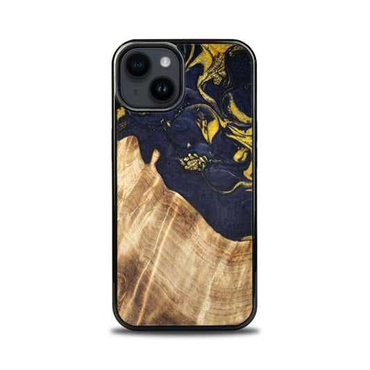 iPhone 15 Etui na telefon z żywicy i drewna - SYNERGY#C26