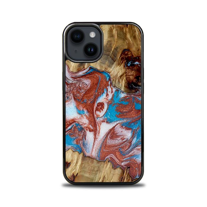 iPhone 15 Resin & Wood Phone Case - Synergy#D103