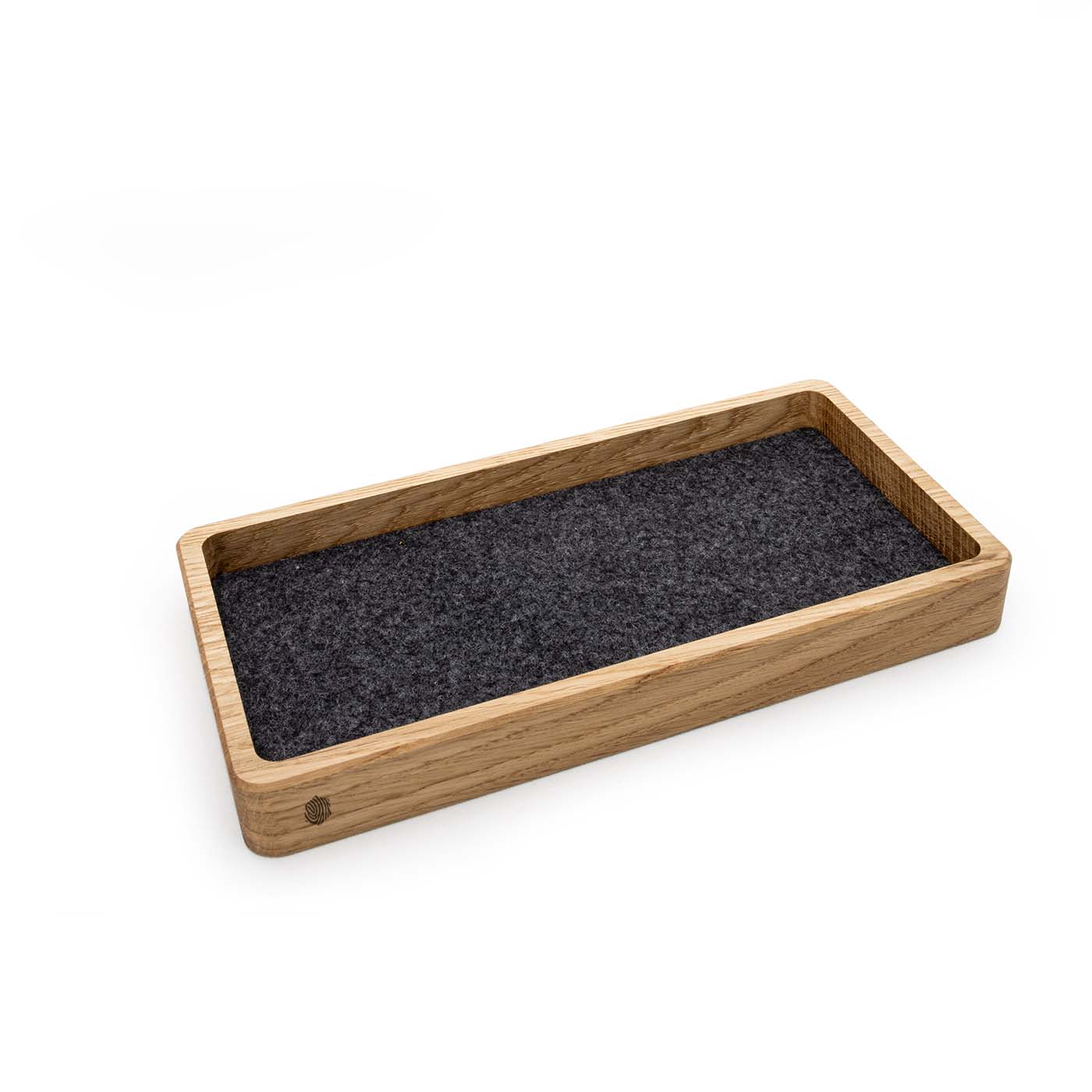 Rectangle Organizer One Chamber Oak