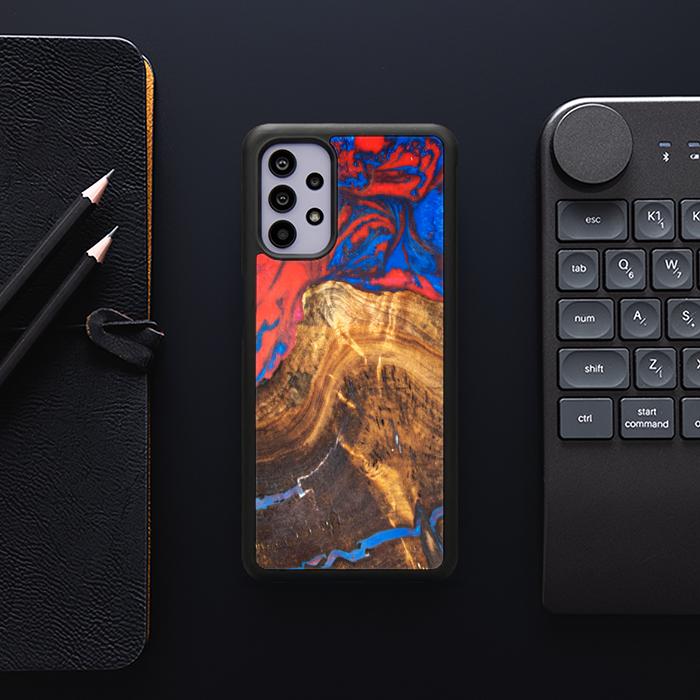 Samsung Galaxy A32 4G Etui na telefon z żywicy i drewna - SYNERGY#B31
