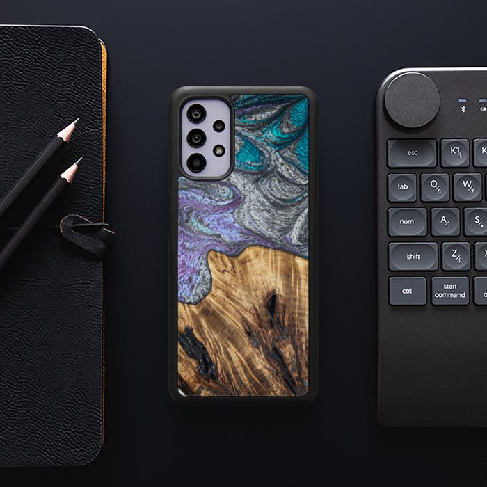 Samsung Galaxy A32 4G Etui na telefon z żywicy i drewna - SYNERGY#C47