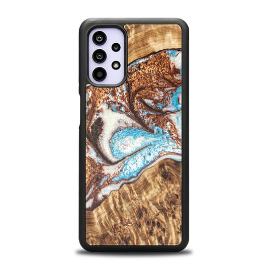 Samsung Galaxy A32 4G Resin & Wood Phone Case - Synergy#B11