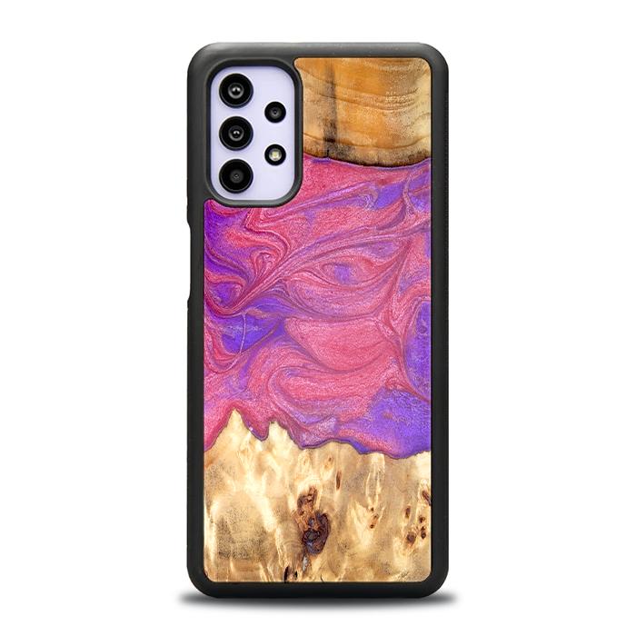 Samsung Galaxy A32 4G Handyhülle aus Harz und Holz - Synergy#D136
