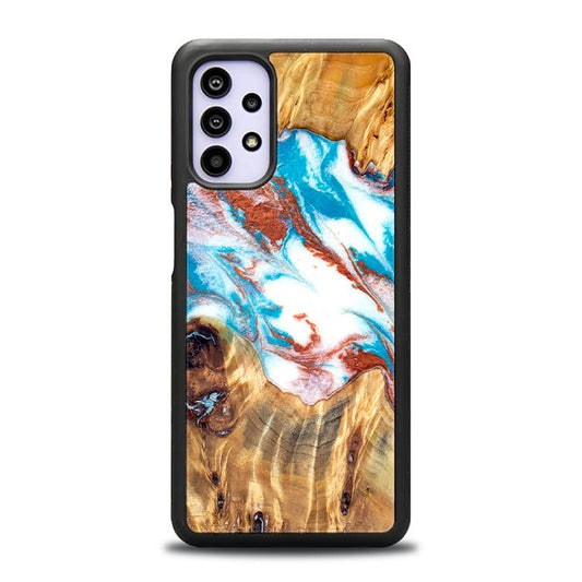 Samsung Galaxy A32 4G Handyhülle aus Harz und Holz - Synergy#D137
