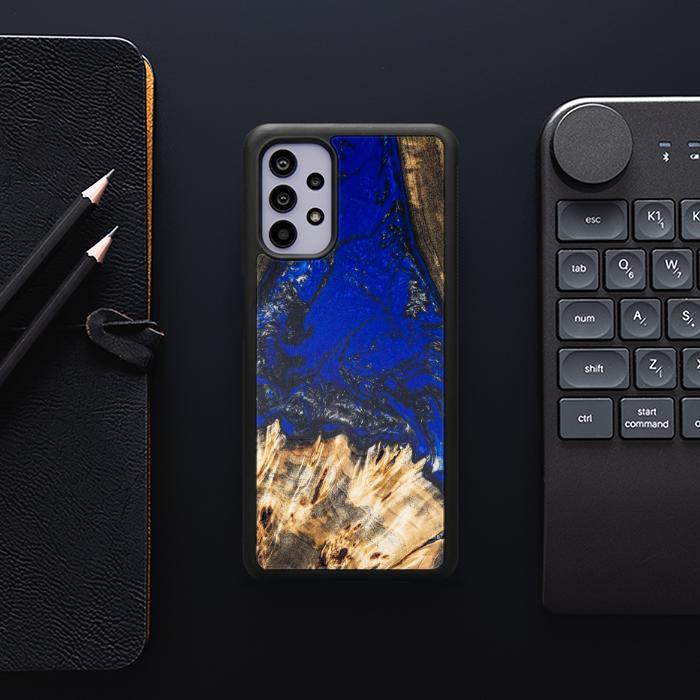Samsung Galaxy A32 5G Etui na telefon z żywicy i drewna - SYNERGY#176