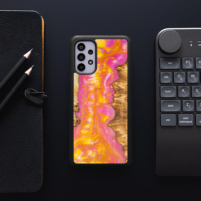 Samsung Galaxy A32 5G Etui na telefon z żywicy i drewna - SYNERGY#A20