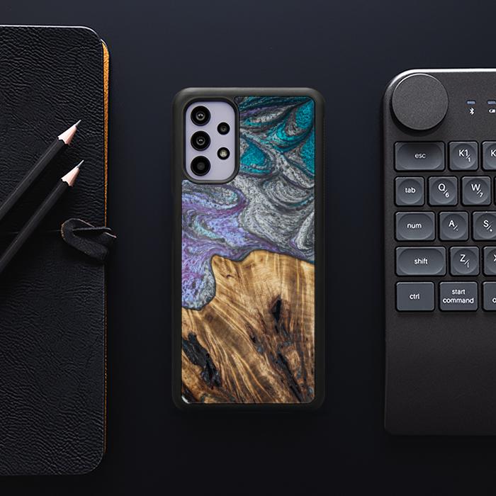 Samsung Galaxy A32 5G Etui na telefon z żywicy i drewna - SYNERGY#C47