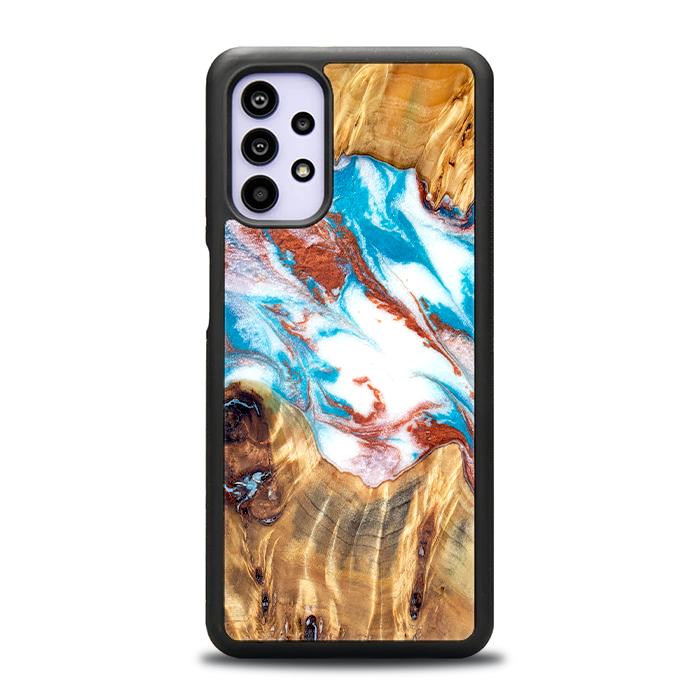 Samsung Galaxy A32 5G Handyhülle aus Harz und Holz - Synergy#D137