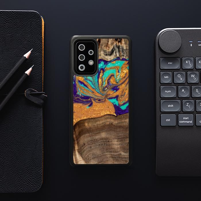 Samsung Galaxy A33 5G Etui na telefon z żywicy i drewna - SYNERGY#A122