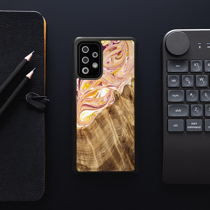 Samsung Galaxy A33 5G Etui na telefon z żywicy i drewna - SYNERGY#C48