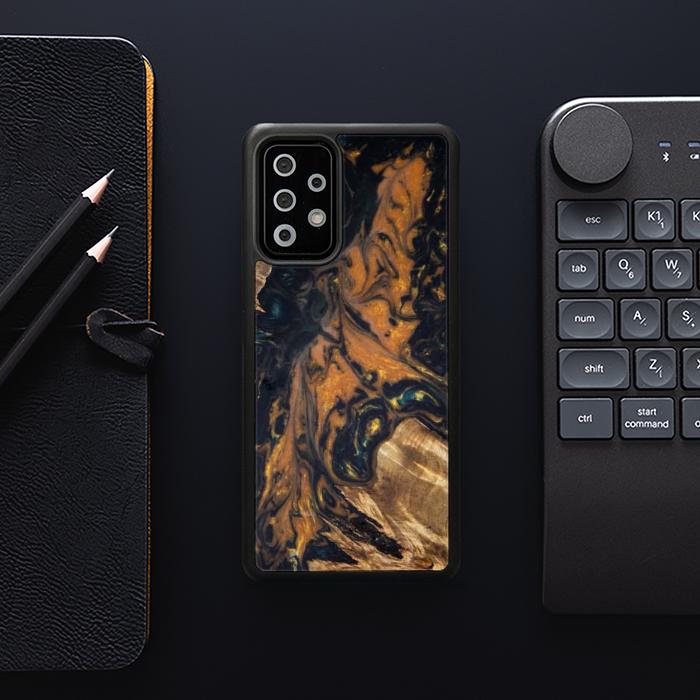 Samsung Galaxy A33 5G Etui na telefon z żywicy i drewna - Synergy#162