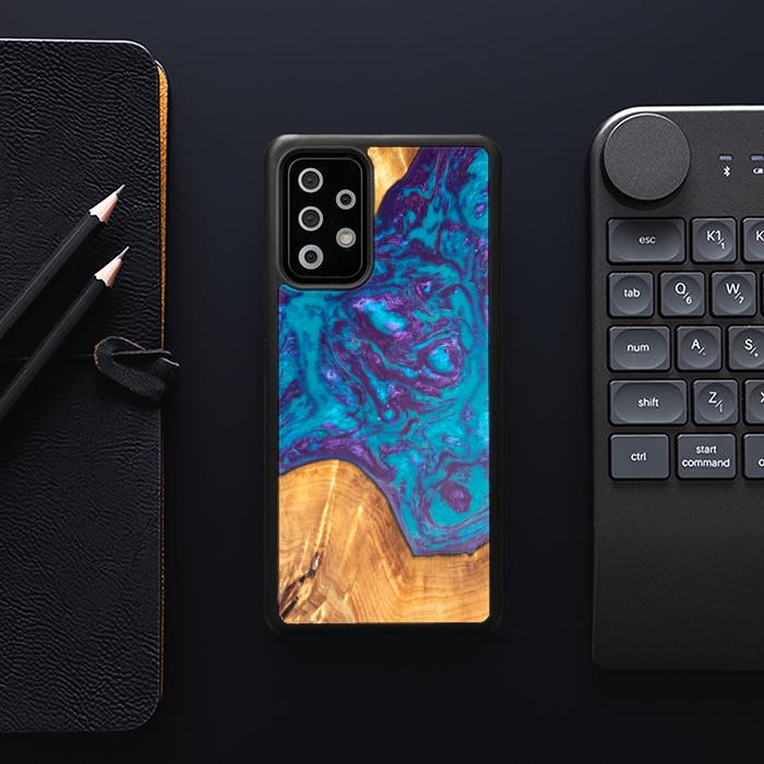 Samsung Galaxy A33 5G Etui na telefon z żywicy i drewna - Synergy#B28