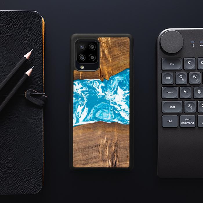 Samsung Galaxy A42 5G Etui na telefon z żywicy i drewna - SYNERGY#A7