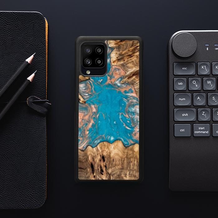 Samsung Galaxy A42 5G Etui na telefon z żywicy i drewna - SYNERGY#A97