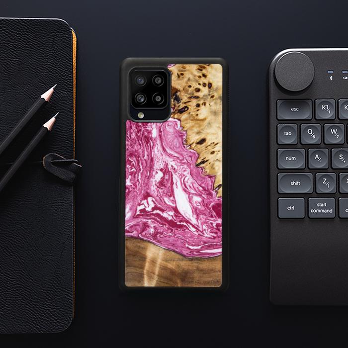 Samsung Galaxy A42 5G Etui na telefon z żywicy i drewna - Synergy#129