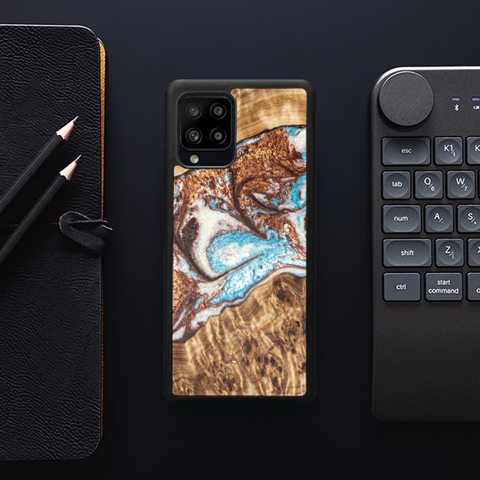 Samsung Galaxy A42 5G Etui na telefon z żywicy i drewna - Synergy#B11